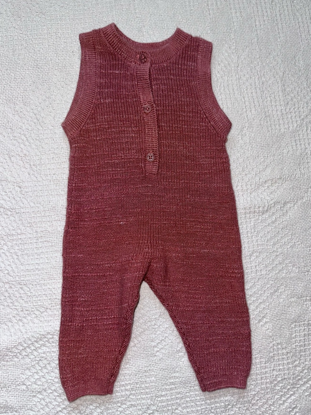 Zara rust colored knit overall jumper